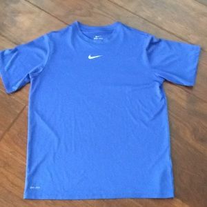 Blue Nike top